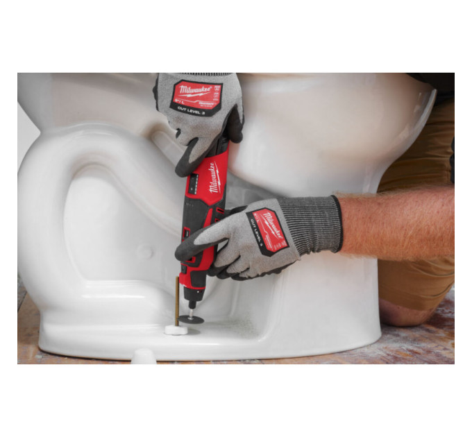 Машина прямошліфувальна акумуляторна безщіткова MILWAUKEE M12 BLROT-0 (каркас)