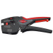 Стрипер автоматический 0,03-10мм² + клещи обжимные 4мм², NexStrip 180мм KNIPEX 12 72 190
