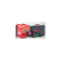Нивелир лазерный аккумуляторный 3D MILWAUKEE M12 A3PLO-401C  (360˚, зелёный луч) (ЗП+1акк.Х4Ач+кейс)