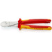 Кусачки боковые (бокорезы) особой мощности, Ø4,6мм, 250мм VDE KNIPEX 74 06 250 T BK, с страховкой