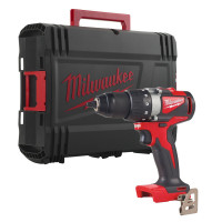 Дриль-шуруповерт акумуляторна безщіткова MILWAUKEE M18 BLDD2-0X (82Нм) (каркас+HDкейс)