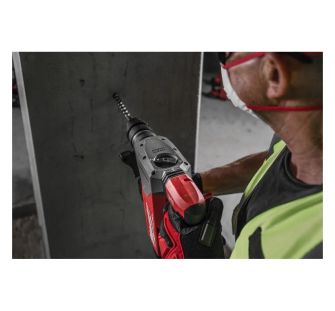 Перфоратор акумуляторний безщітковий SDS-PLUS MILWAUKEE M18 ONEFHPX-552X (5,0Дж)(ЗУ+2Х5,5Ач+HDкейс)