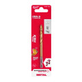 Свердло по металу RedHEX SHOCKWAVE™ HSS-TiN MILWAUKEE, Ø5,5х104х60мм