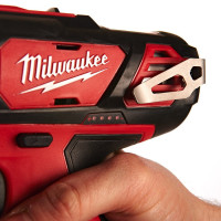 Дриль-шуруповерт акумуляторний MILWAUKEE M12 BDD-0 (30 Нм) (заміна на 4933499683)