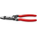 Клещи многофункциональные для електромонтажных работ, 200мм KNIPEX 13 71 8, фосфатированные