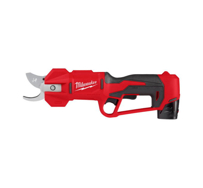 Ножницы-секатор аккумуляторные MILWAUKEE M12 BLPRS-202 (ЗУ+2акк.Х2Ач)
