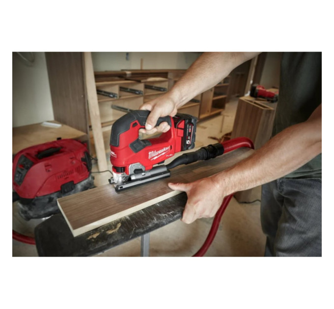 Пила лобзиковая аккумуляторная бесщёточная MILWAUKEE M18 FJS-0X (каркас+HDкейс)
