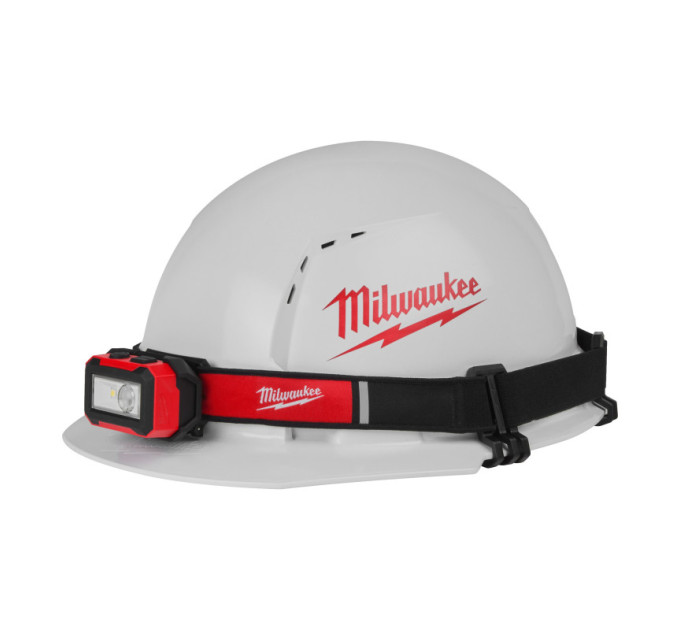 Фонарь светодиодный аккумуляторный налобный Micro-USB MILWAUKEE, IR HL450 450 люменов