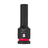Головка ударная ShW 1/2'' SKT MILWAUKEE, удлиненная, 8мм Головка ударная ShW 1/2'' SKT MILWAUKEE, удлиненная, 8мм