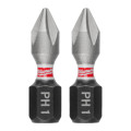 Бита SHOCKWAVE MILWAUKEE, PH1, 25мм, (3шт)