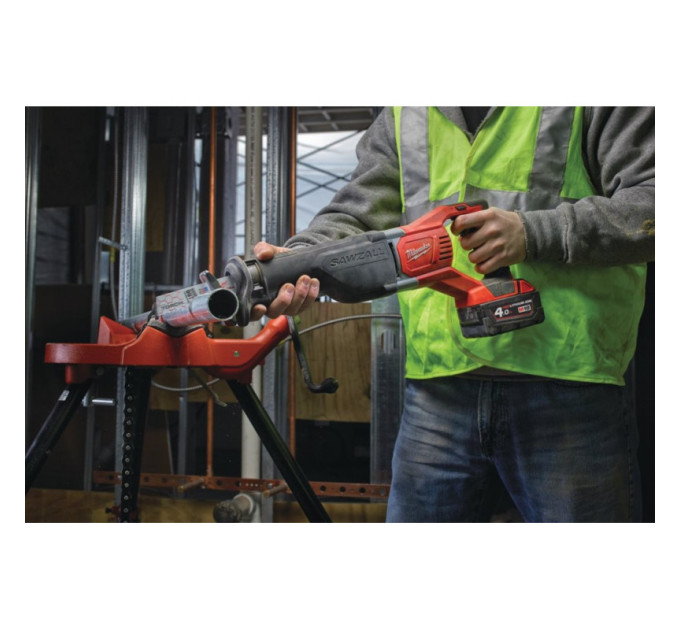 Пила сабельная аккумуляторная MILWAUKEE M18 BSX-0 (каркас)