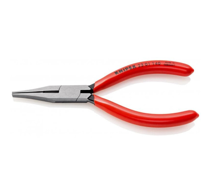 Плоскогубцы для точных работ с режущими кромками Ø2,5 мм, 140мм KNIPEX 23 01 140, фосфатированные