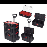 Набор ящиков для инструментов QBRICK SYSTEM TWO SET ALU VARIO (526x380x670мм) (в коробке)