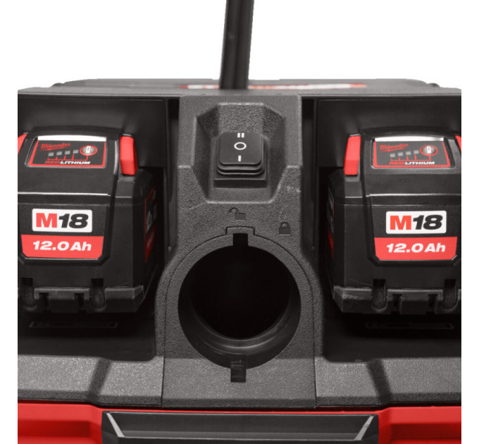 Пылесос аккумуляторный бесщеточный MILWAUKEE M18 F2VC23L-0 для воды и сухого мусора (3086 л/мин)