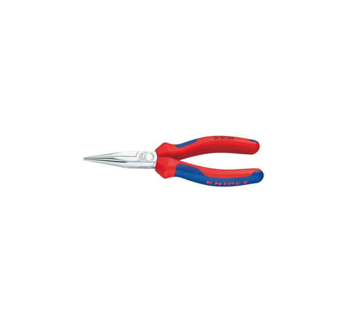 Длинногубцы-круглогубцы 160мм, KNIPEX 30 25 160, хромированные