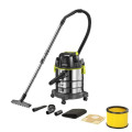 Пылесос аккумуляторный строительный RYOBI R18WDV-0 ONE+ (18л)