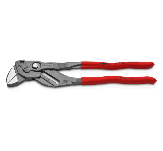 Клещи переставные-гаечный ключ, Ø68мм KNIPEX 86 01 300, фосфатированные
