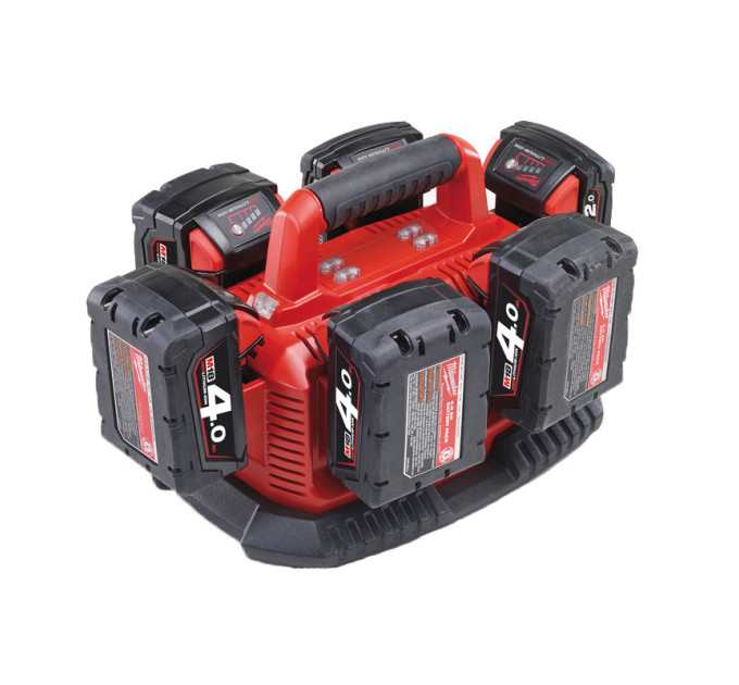 Зарядний пристрій MILWAUKEE M14-18 C6 (6 акумуляторів)