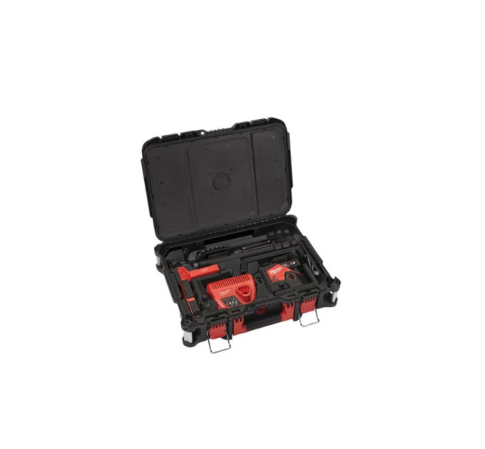 Нивелир лазерный аккумуляторный 3D MILWAUKEE M12 3PL-401C (360˚, зелёный луч) (ЗУ+1Х4Ач+кейс)