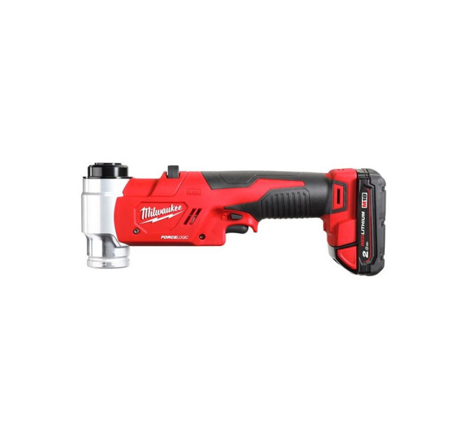 Пробойник аккумуляторный для отверстий FORCE LOGIC™ MILWAUKEE M18 HKP-201CA (ЗУ+2акк.Х2Ач+насадки)