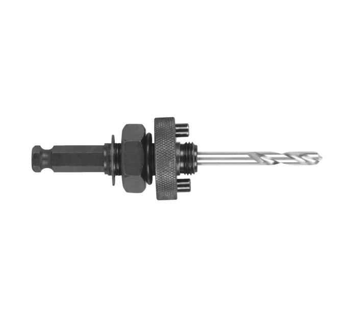 Хвостовик для коронок Ø32-210мм MILWAUKEE 5/8"x18 хвостовик Hex 7/16"