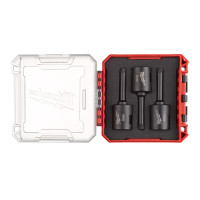 Набор коронок алмазных Diamond Max PACKOUT MILWAUKEE М14, Ø6мм (3шт) (сухое сверление)