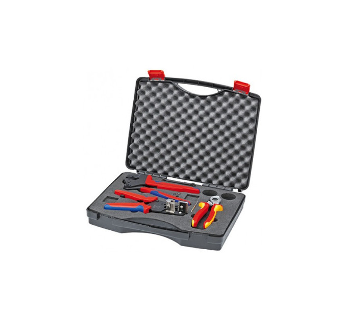 Чемодан с инструментом для фотогальваники KNIPEX 97 91 01