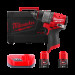 Дриль-шуруповерт акумуляторний безщітковий ударний MILWAUKEE M12 FPD2-202X (37Нм) (ЗУ+2Х2Ач+HDкейс)