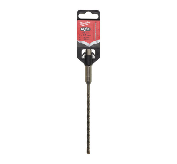 Бур SDS-PLUS M2 MILWAUKEE, Ø5,5х160х100мм