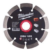 Диск алмазный MILWAUKEE DSU 125, Ø125мм (для штроборезов)
