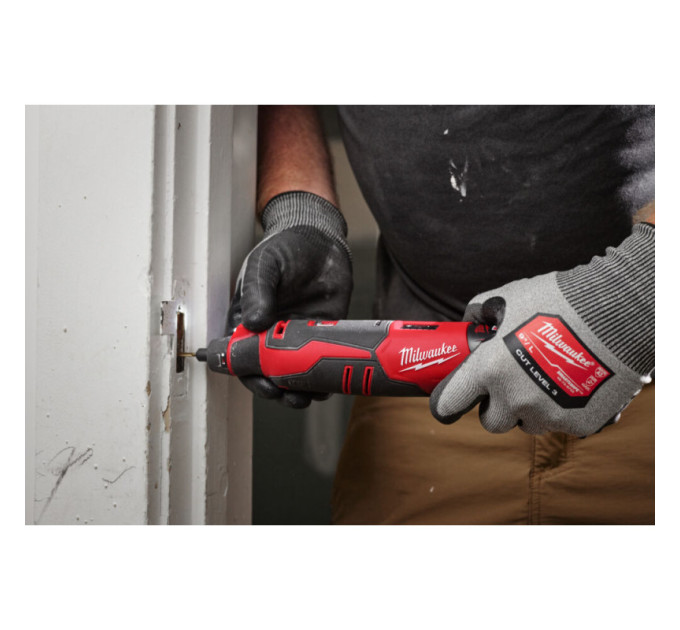 Машина прямошліфувальна акумуляторна безщіткова MILWAUKEE M12 BLROT-0 (каркас)