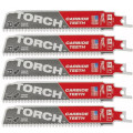 Полотно для шабельних пилок TORCH CARBIDE MILWAUKEE, 150х3, 1мм, (5шт), (метал)