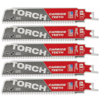 Полотно для шабельних пилок TORCH CARBIDE MILWAUKEE, 150х3, 1мм, (5шт), (метал)