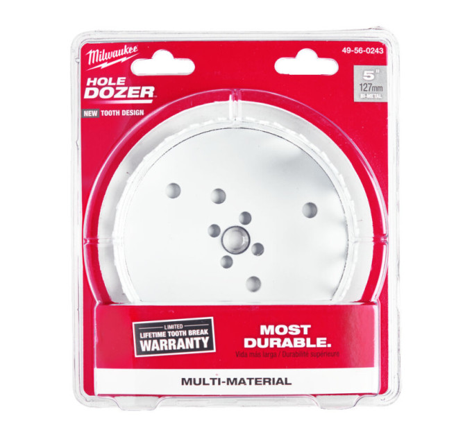 Коронка Bi-Metal HOLE DOZER™ MILWAUKEE (III) Ø127мм