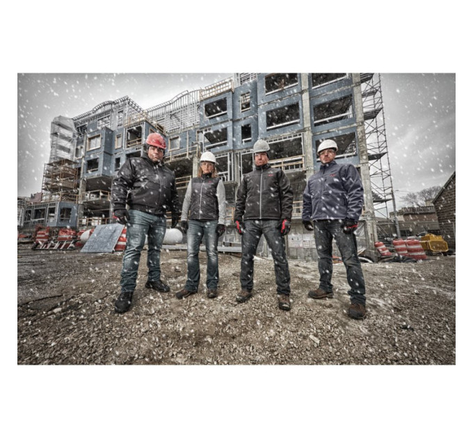 Толстовка сіра з підігрівом MILWAUKEE M12 HHBL3-0 (M) 4933464353 (заміна на 4932480067)