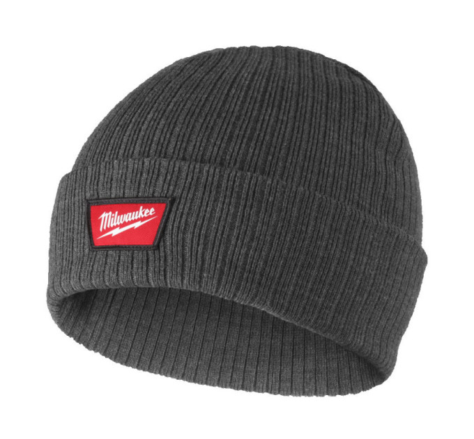 Шапка з манжетою BNC MILWAUKEE, темно-сіра (ONE-SIZE)