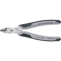 Кусачки Electronic Super Knips XL Ø2,1мм, 140мм KNIPEX 78 03 140 ESDSB (в блистере)