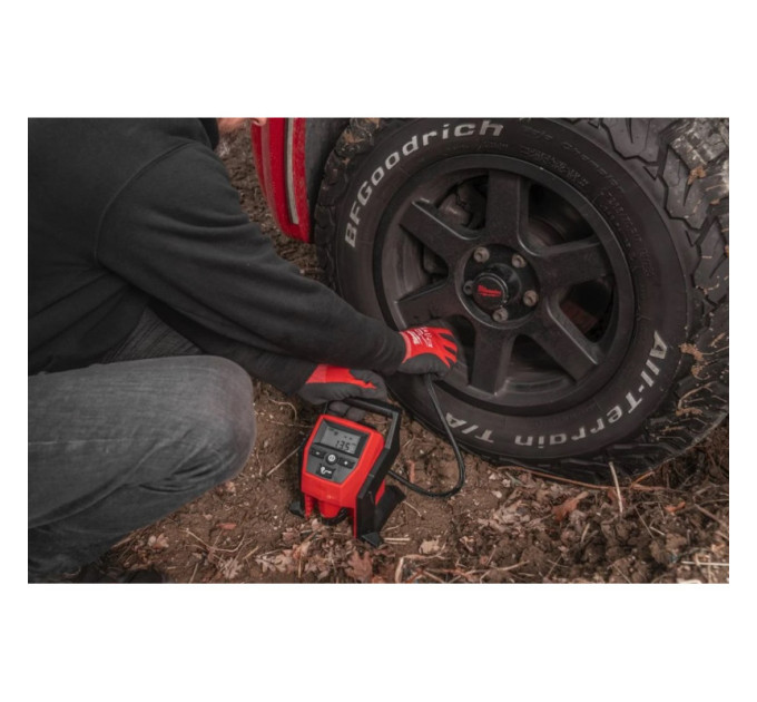 Компрессор аккумуляторный для накачки колес MILWAUKEE M12 BI-0 (каркас)