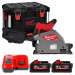 Пила дисковая погружная аккумуляторная бесщеточная MILWAUKEE M18 FPS55-552P Ø165мм (ЗУ+2Х5.5Ач+кейс)