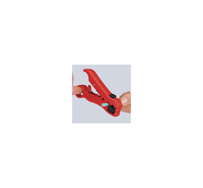 Стриппер для удаления изоляции с коаксиальных кабелей KNIPEX 16 60 06 SB