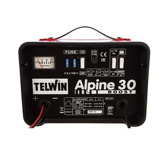 Зарядное устройство Telwin ALPINE 30 BOOST 230V 12-24V