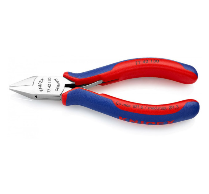 Кусачки бокові для електроніки KNIPEX 77 42 130