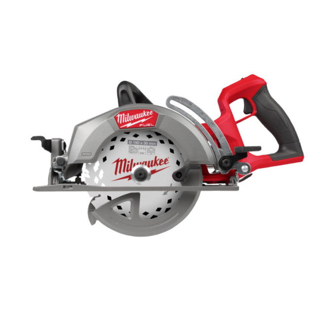 Пила дискова акумуляторна безщіткова із задньою рукояткою MILWAUKEE M18 FCSRH662-0, Ø190мм