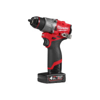 Дриль-шуруповерт акумуляторна безщіткова ударна MILWAUKEE M12 FPD2-402X (45Нм) (ЗУ+2Х4Ач+HDкейс)