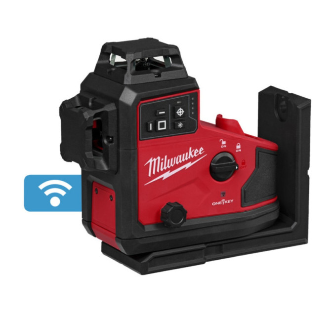 Нивелир лазерный аккумуляторный 3D MILWAUKEE M12 A3PLO-0 (360˚, зелёный луч)