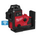 Нивелир лазерный аккумуляторный 3D MILWAUKEE M12 A3PLO-0 (360˚, зелёный луч)