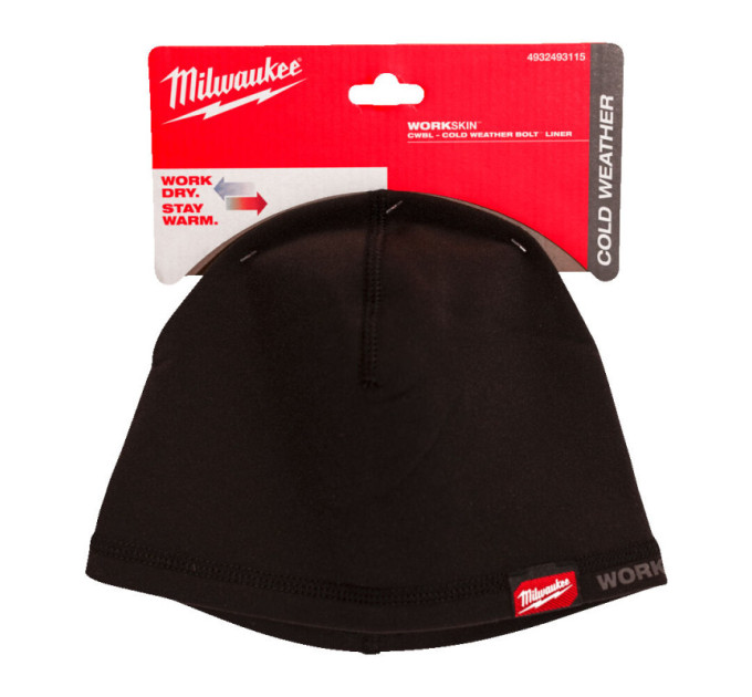 Подшлемник MILWAUKEE CWBL BL, черный, ONE-SIZE