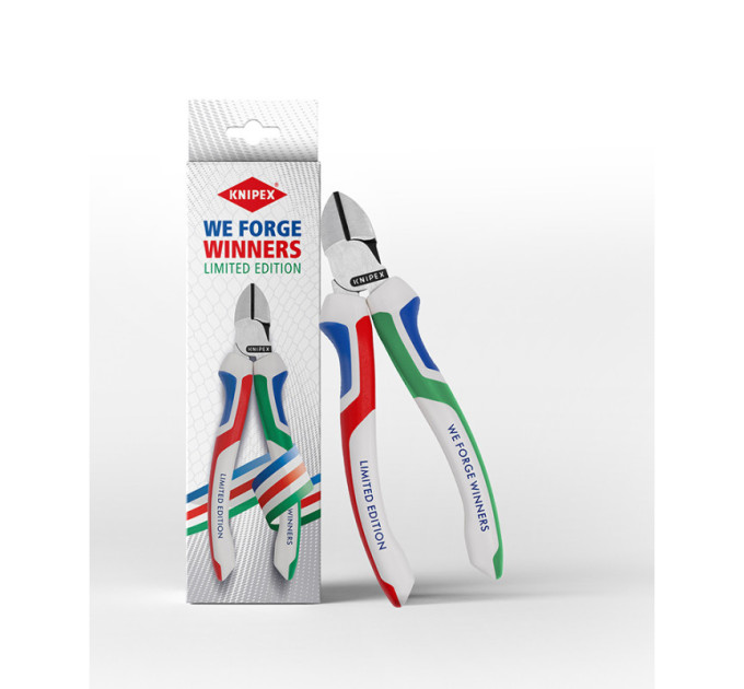 Кусачки боковые (бокорезы), Ø4,0мм, 160мм KNIPEX 70 02 160 S8, We Forge Winners 2026