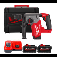 Перфоратор акумуляторний безщітковий SDS-PLUS MILWAUKEE M18 FHX-552X (2,5Дж) (ЗУ+2Х5,5Ач+HDкейс)