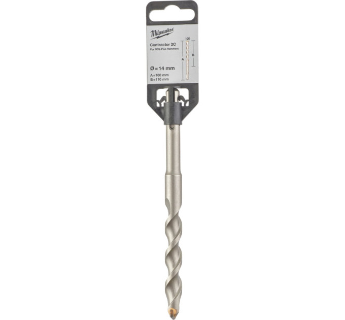 Бур SDS-PLUS Contractor MILWAUKEE Ø14x160мм